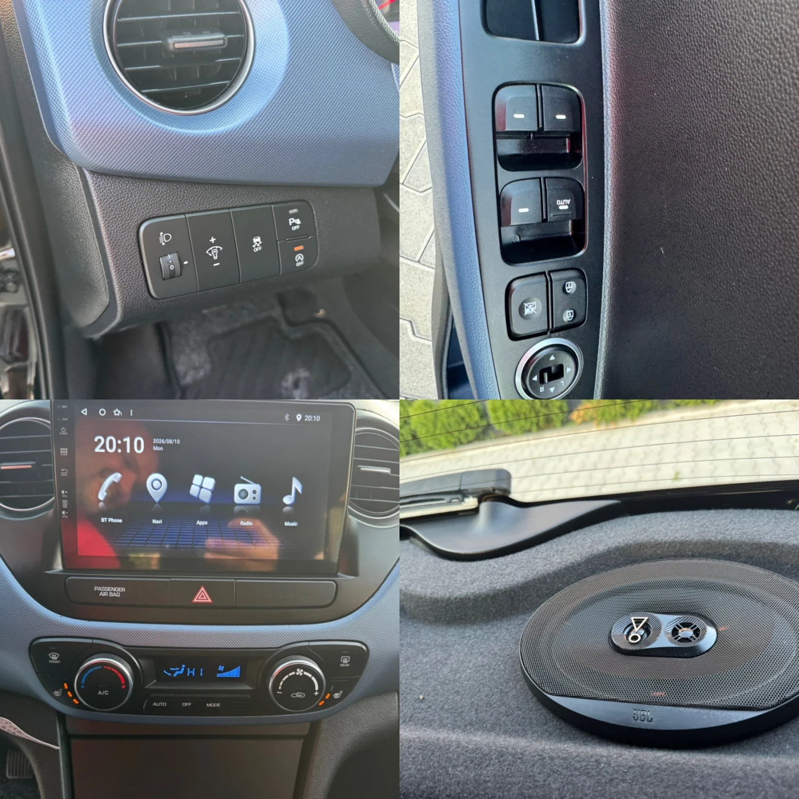 Hyundai I10 NAVI CAR PLAY, снимка 17 - Автомобили и джипове - 55221309