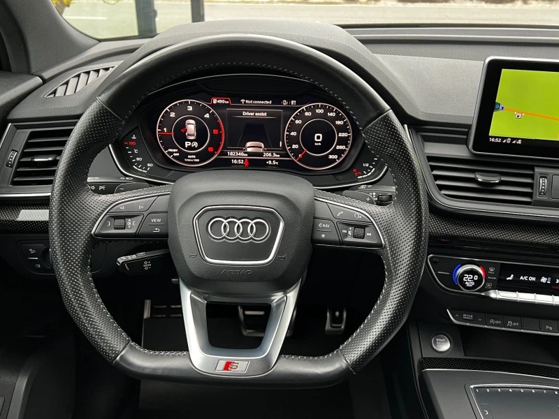 Audi Q5 2.0TDI, QUATTRO, S LINE, EXECUTIVE-BLACK EDITION!, снимка 11 - Автомобили и джипове - 46832012