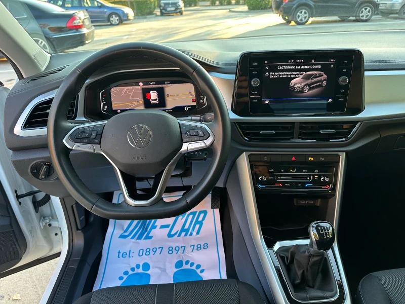 VW T-Roc 1.0TSI LIFE-110kc FACE 34хил.км, снимка 11 - Автомобили и джипове - 52155515