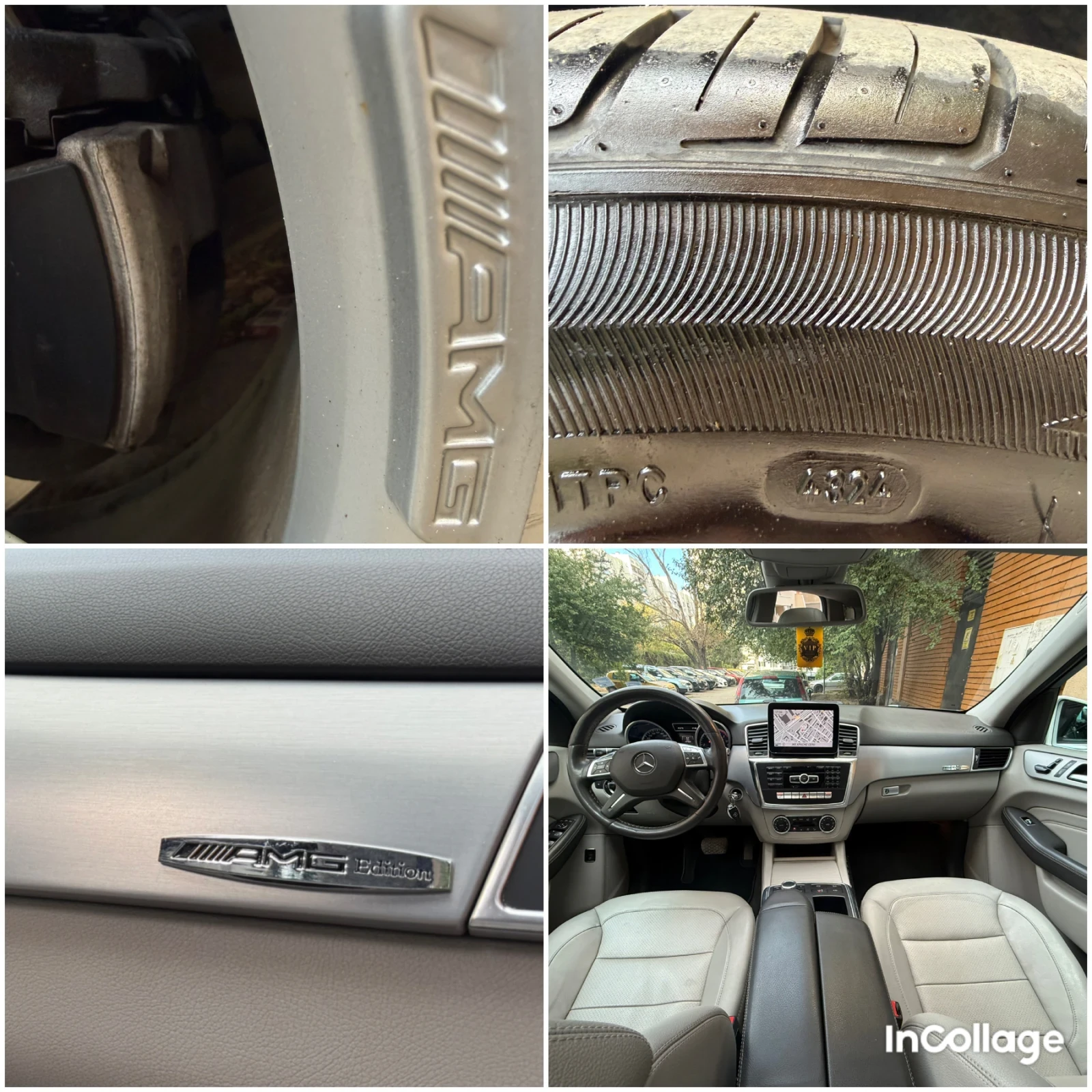 Mercedes-Benz ML 350 GLE-AMG/Панорама/Full/Exlussive, снимка 8 - Автомобили и джипове - 56316808