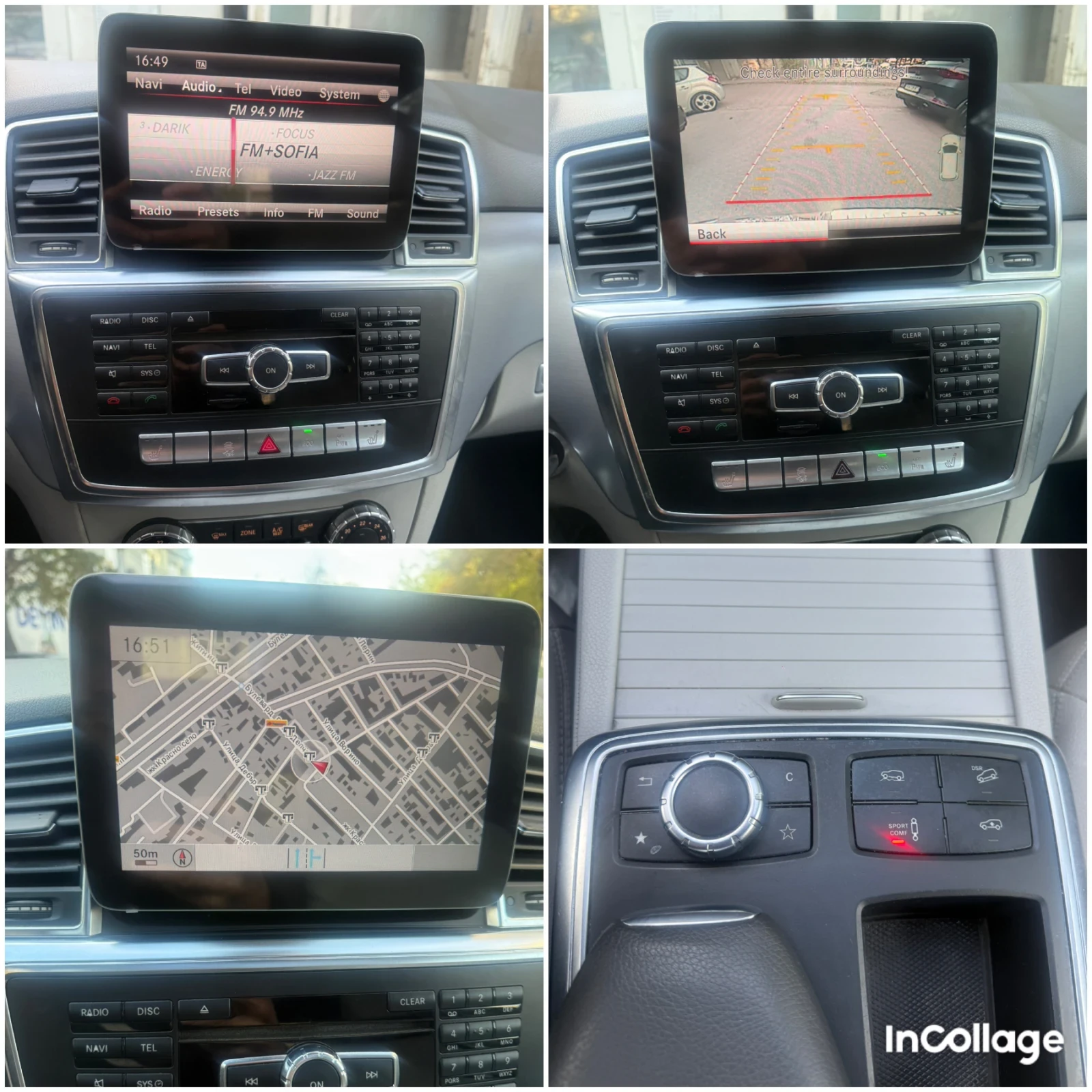 Mercedes-Benz ML 350 GLE-AMG/Панорама/Full/Exlussive, снимка 16 - Автомобили и джипове - 56316808