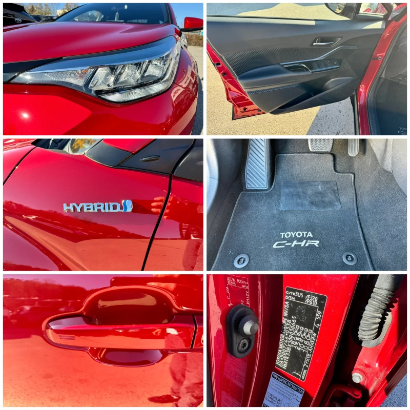 Toyota C-HR 1.8h 122k.с FACE NAVI Гаранция, снимка 16 - Автомобили и джипове - 47880304