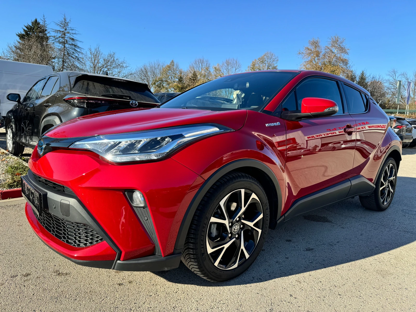 Toyota C-HR 1.8h 122k.с FACE NAVI Гаранция - [1] 