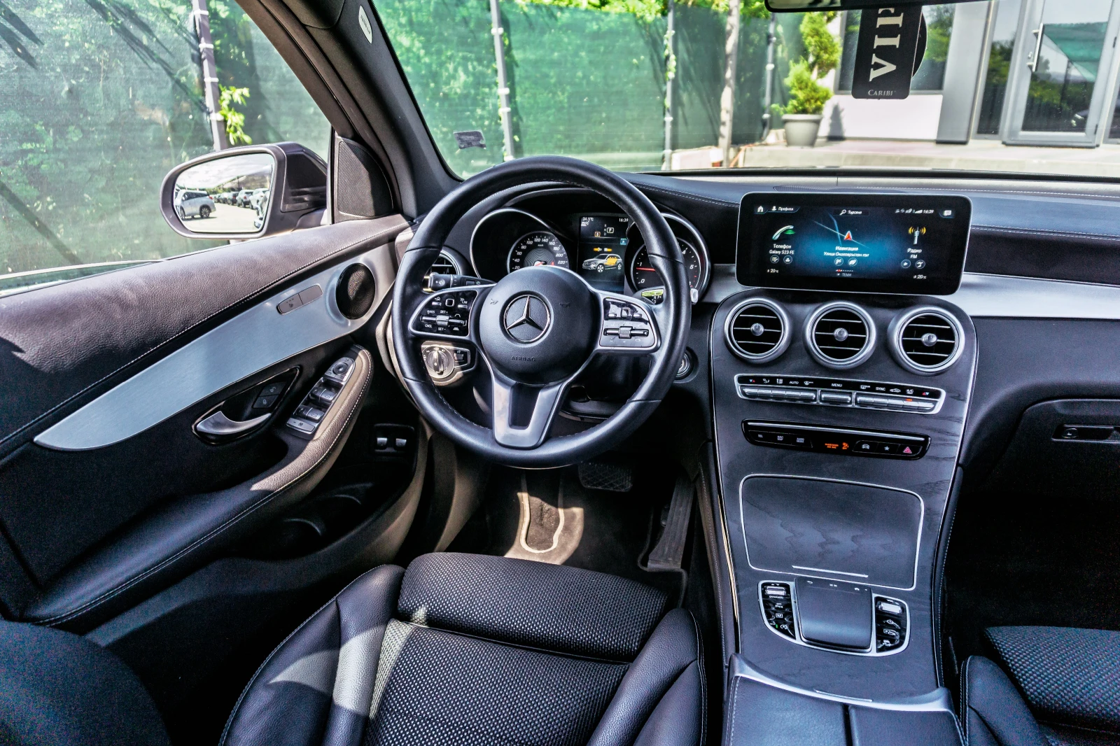 Mercedes-Benz GLC 220 CDI-4-MATIC-DISTRONIC-6M ГАРАНЦИЯ-РЕАЛНИ КИЛОМЕТРИ - изображение 8
