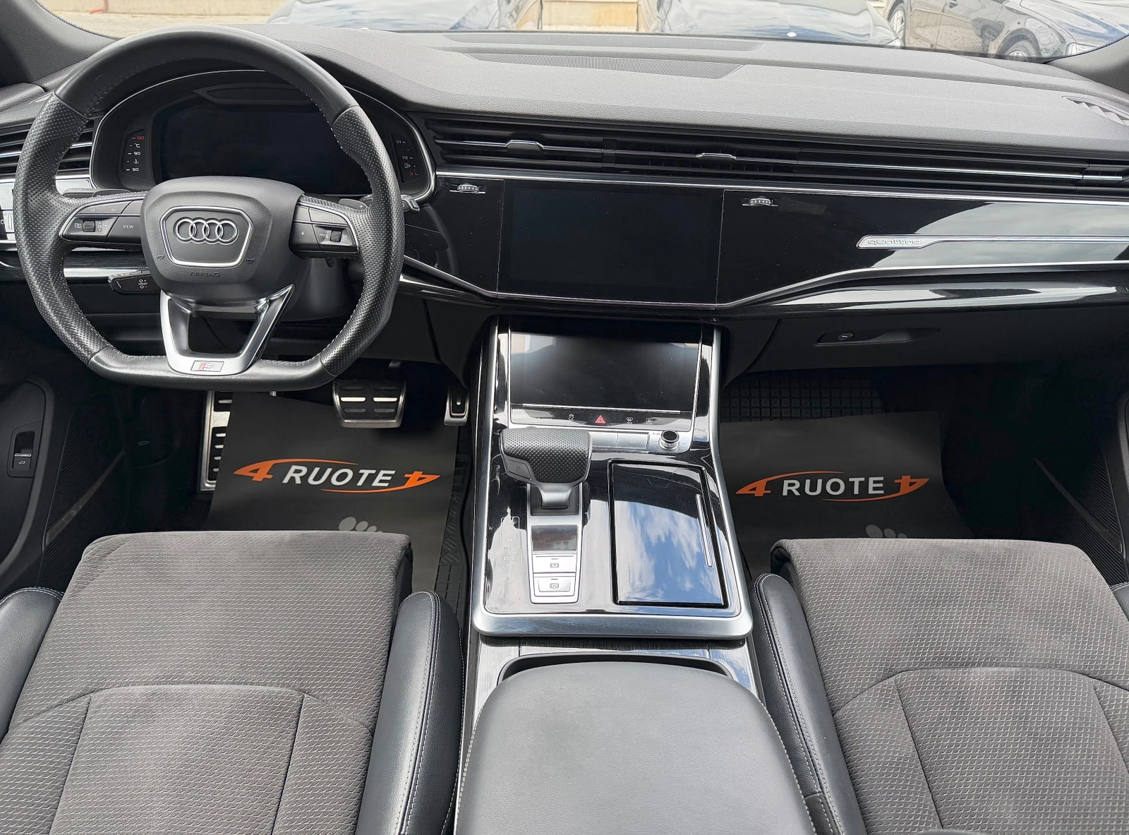 Audi Q8 50TDi S-Line+ Подгрев/B&O/3DКамера/Вакуум/Keyless, снимка 9 - Автомобили и джипове - 54126393