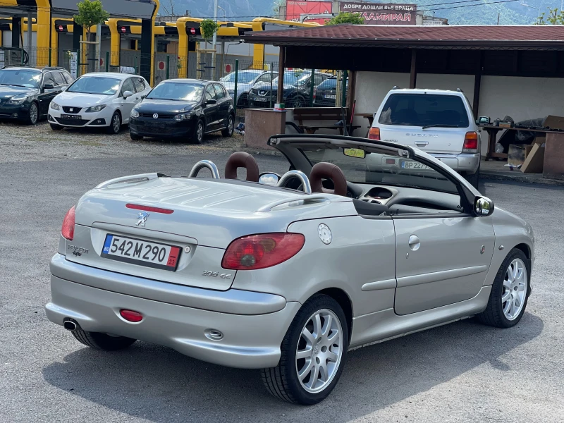 Peugeot 206 cc 1.6HDi Roland Garros Edition, снимка 9 - Автомобили и джипове - 50271478