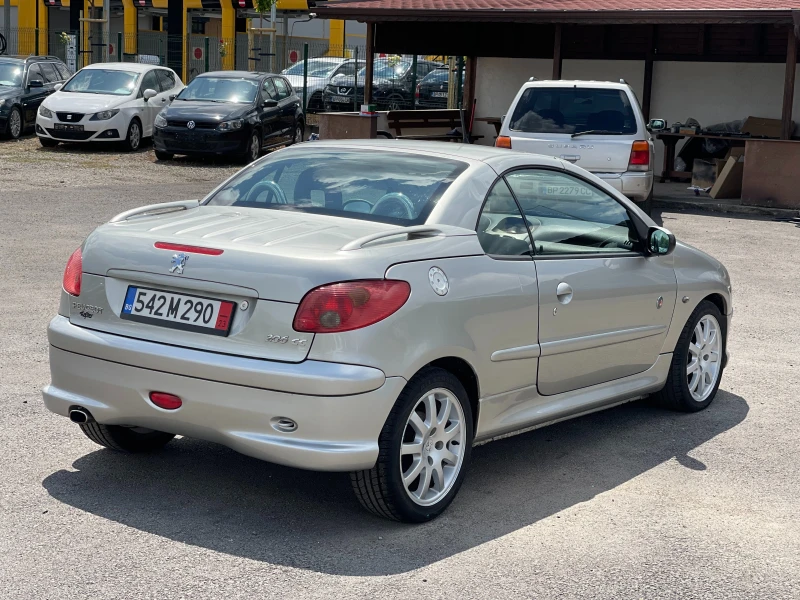 Peugeot 206 cc 1.6HDi Roland Garros Edition, снимка 4 - Автомобили и джипове - 50271478