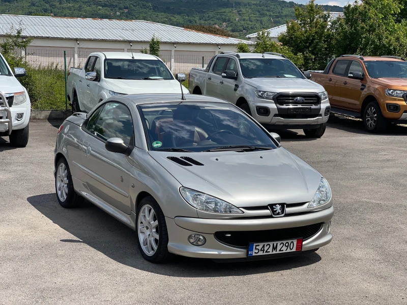 Peugeot 206 cc 1.6HDi Roland Garros Edition, снимка 6 - Автомобили и джипове - 50271478