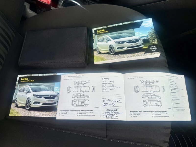 Opel Zafira 1.4 145хил.км, снимка 16 - Автомобили и джипове - 52641016