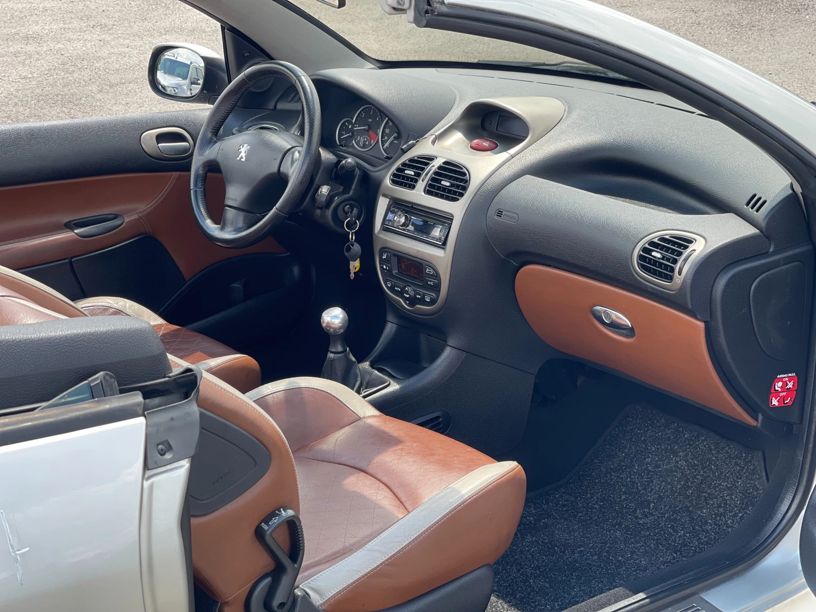 Peugeot 206 cc 1.6HDi Roland Garros Edition | Mobile.bg — изображение 13