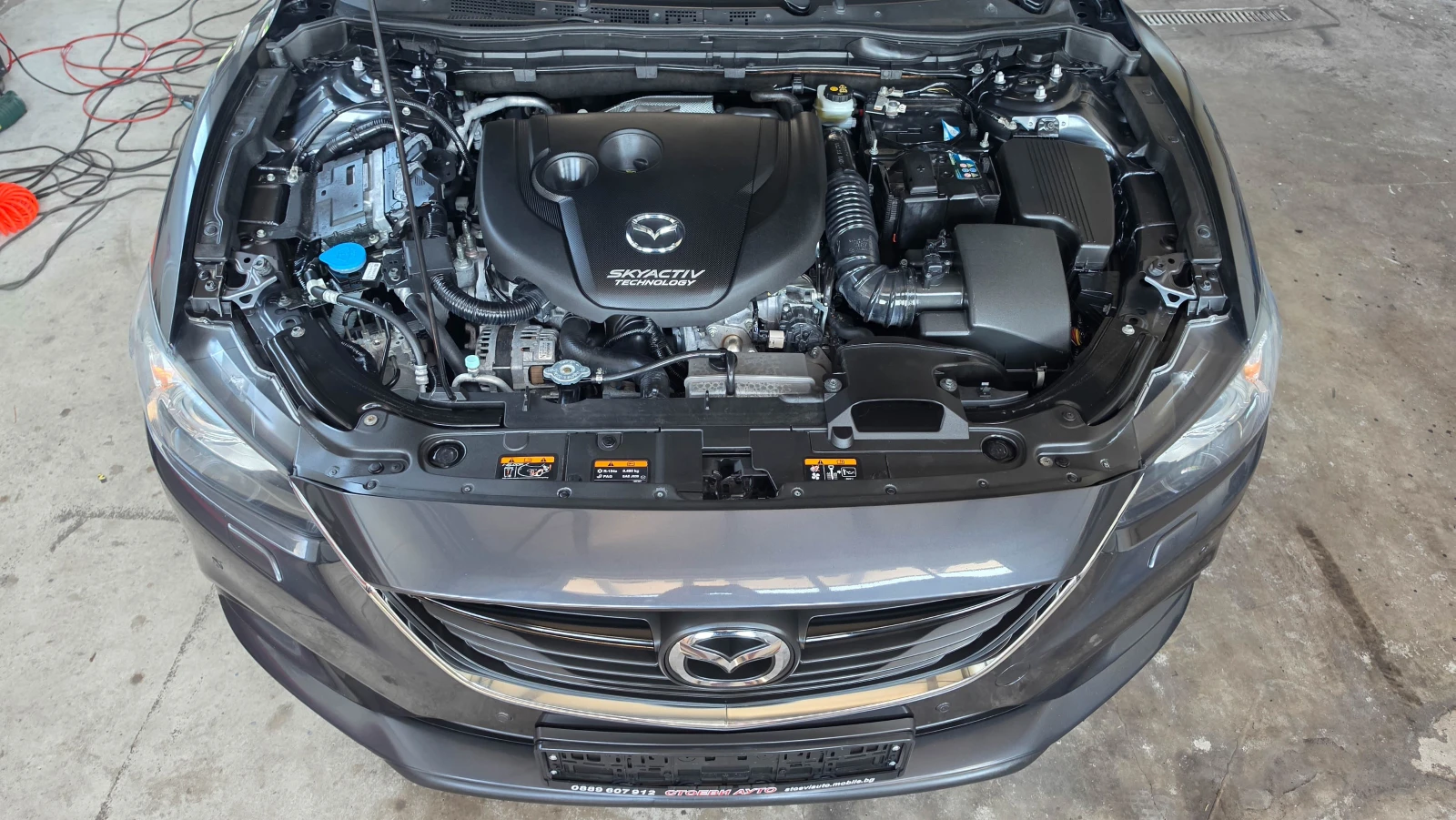 Mazda 6 2.2* LED* NAVI, снимка 17 - Автомобили и джипове - 54830628