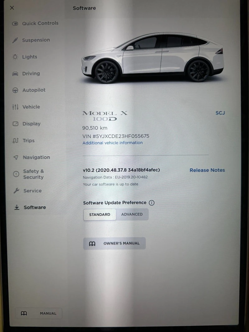 Tesla Model X 100 D, снимка 15 - Автомобили и джипове - 46386974