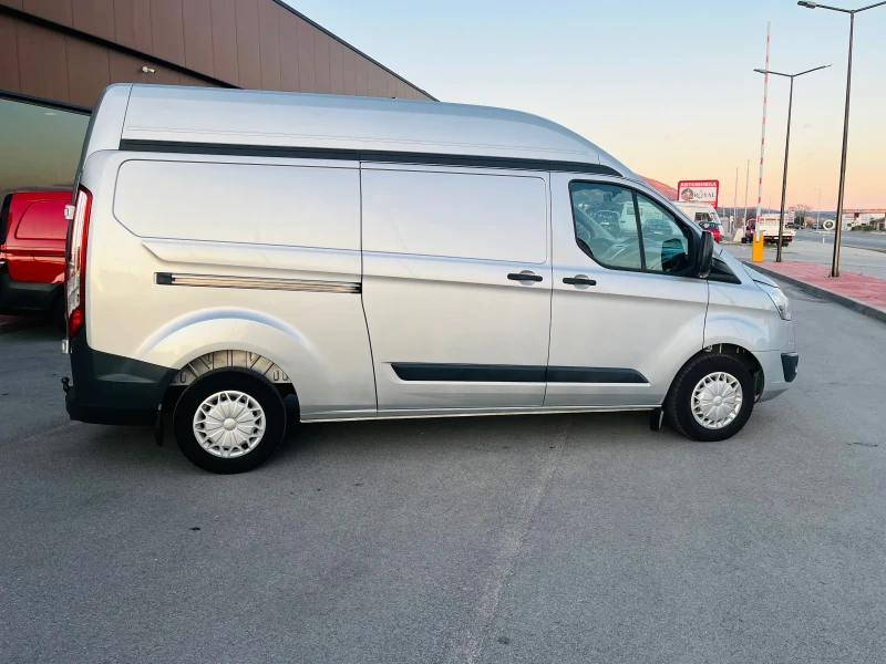 Ford Transit Custom ДЪЛГА И ВИСОКА БАЗА;2.2-155к.с.;КЛИМАТИК;ПОДГРЕВ , снимка 4 - Бусове и автобуси - 49587754