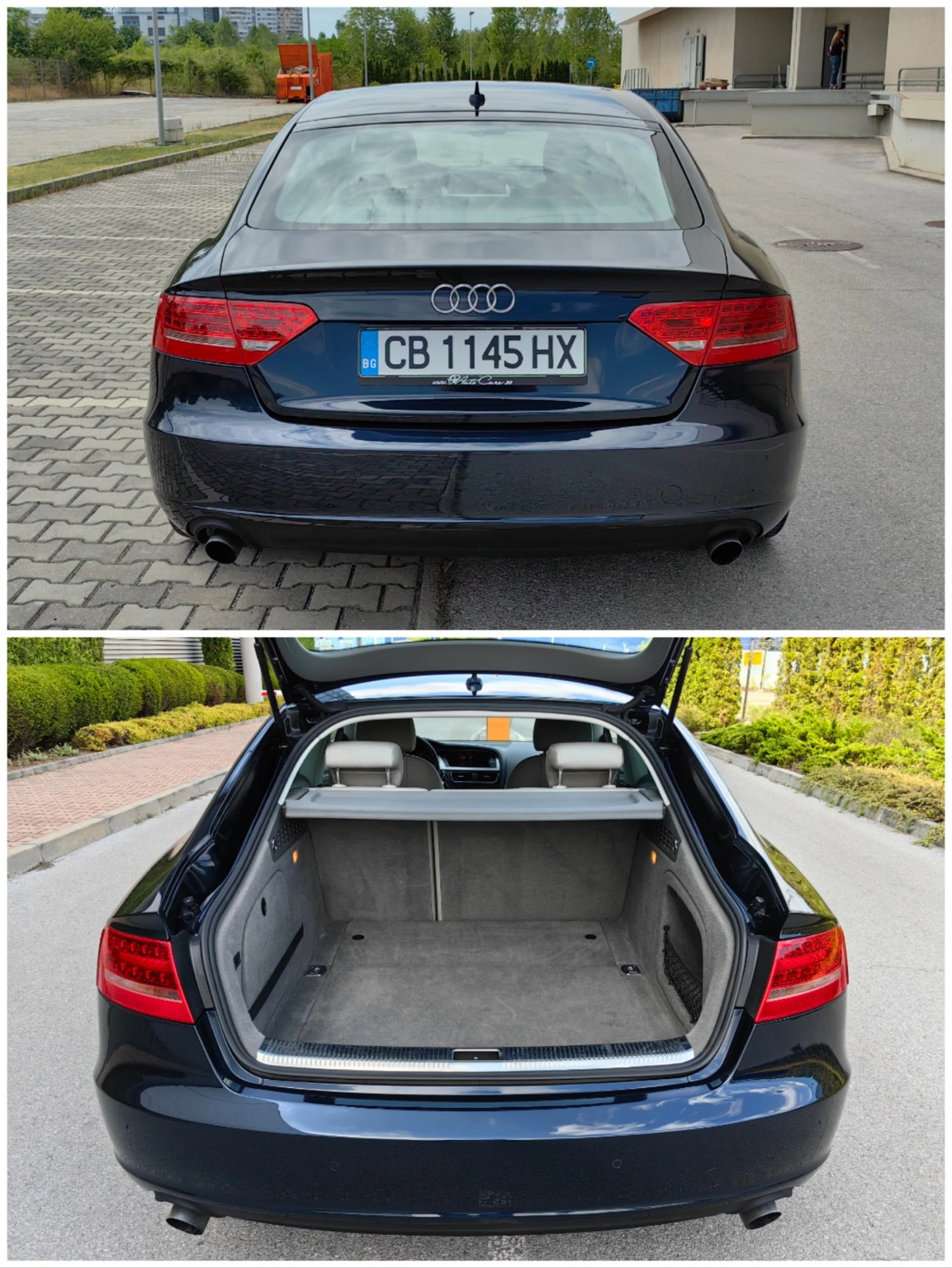 Audi A5 2.0T # SPORT BACK # ОТЛИЧНО СЪСТОЯНИЕ! # - изображение 4