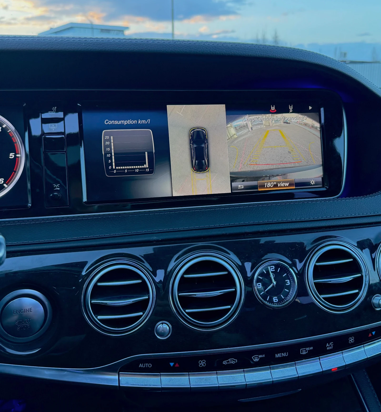 Mercedes-Benz S 350 LONG/PANORAMA/AMG/FACE/BURM/3xTV/360/NIGHT VISION, снимка 11 - Автомобили и джипове - 53879114