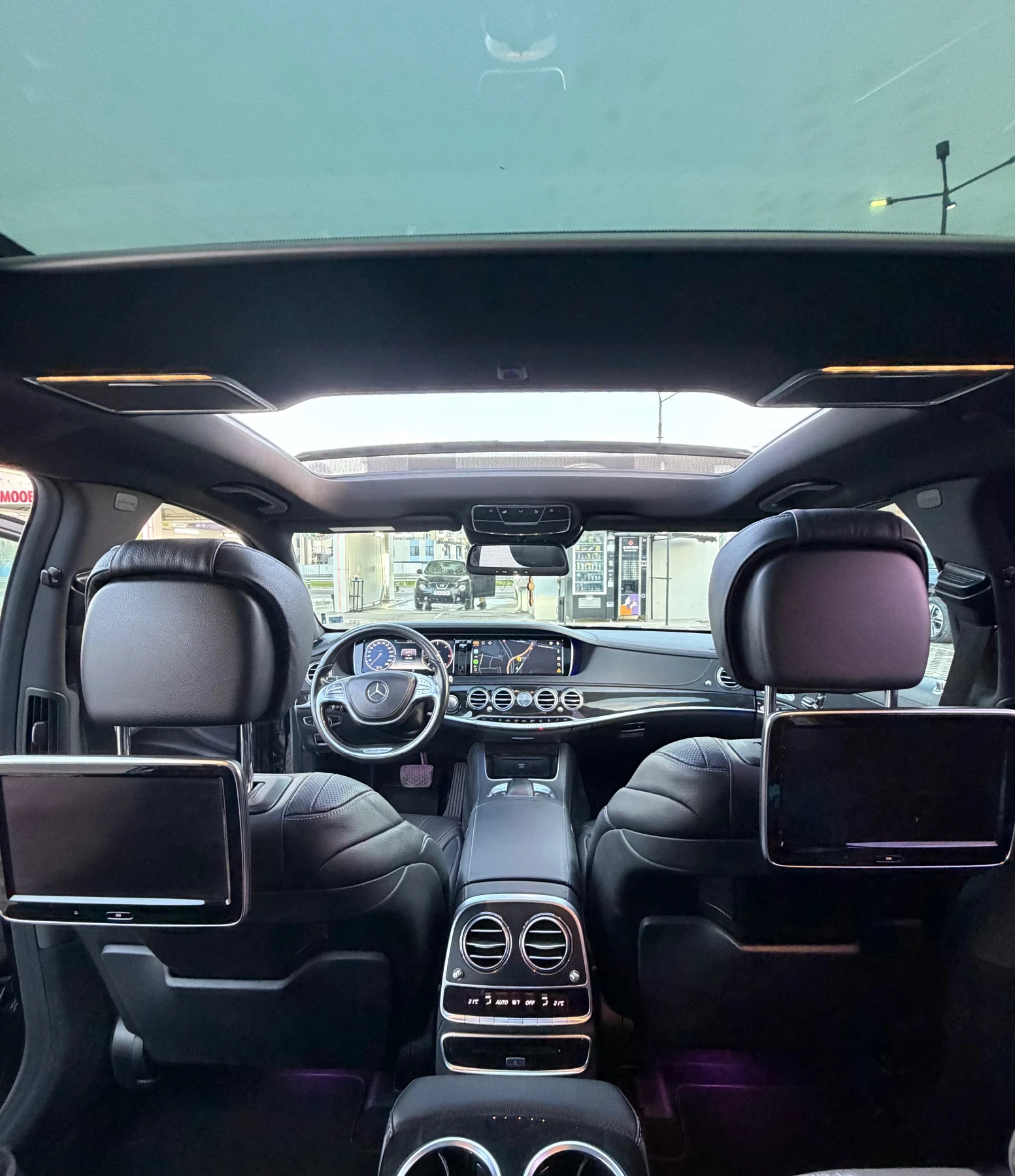 Mercedes-Benz S 350 LONG/PANORAMA/AMG/FACE/BURM/3xTV/360/NIGHT VISION, снимка 16 - Автомобили и джипове - 53879114
