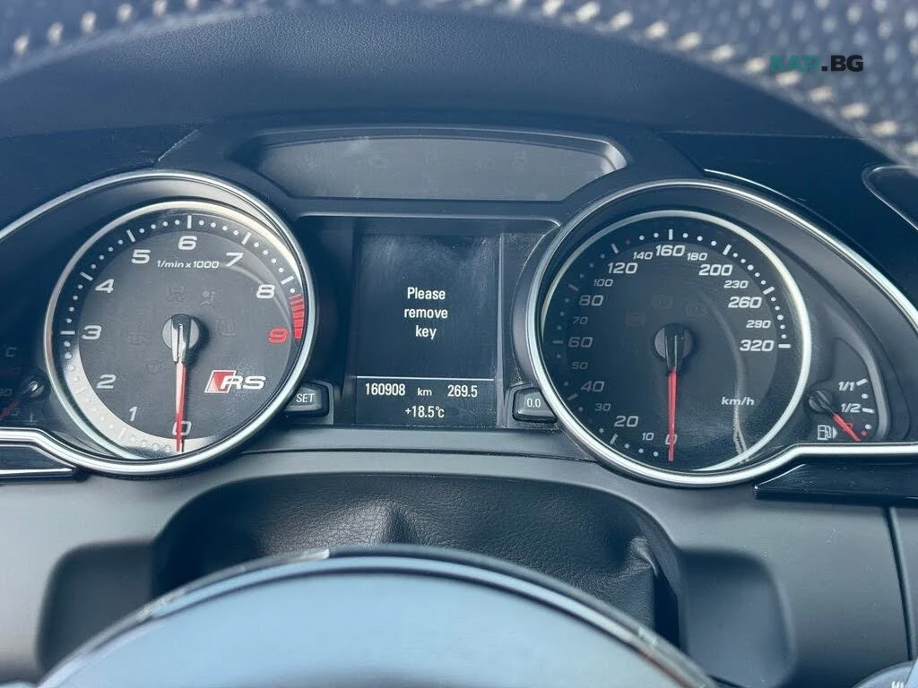 Audi Rs5 QUATTRO* 4.2* V8* SUNROOF* КОЖА* ПОДГРЕВ* , снимка 11 - Автомобили и джипове - 54896202