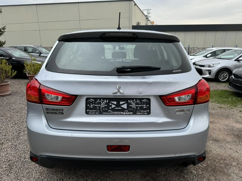 Mitsubishi ASX 1.6DID Pure4WD114 к.с, снимка 5 - Автомобили и джипове - 44325559