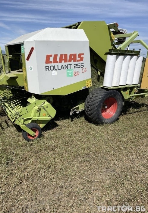 Балировачка Claas Rolland 255 uniwrap, снимка 1 - Селскостопанска техника - 45865002