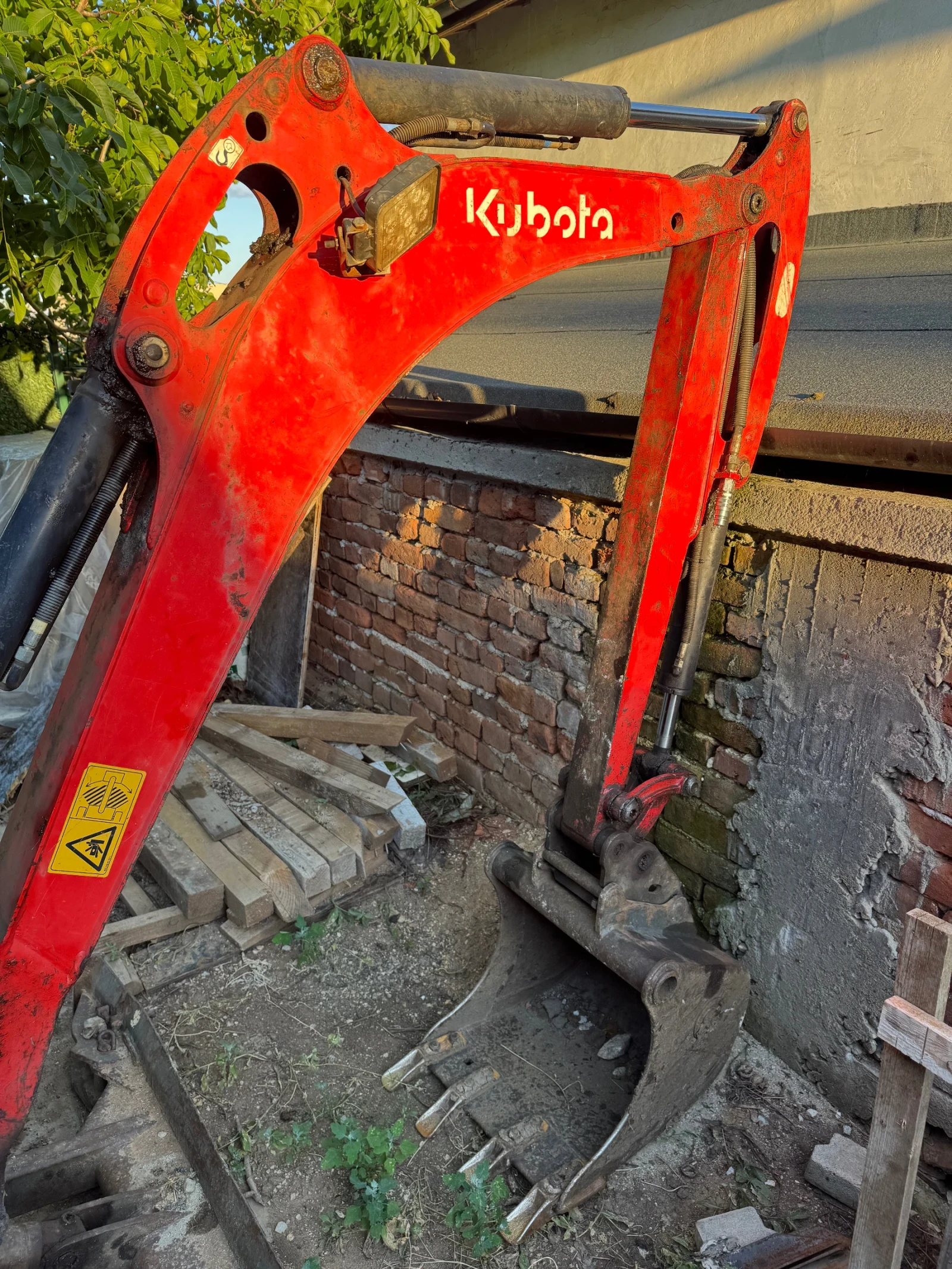 Багер Kubota KX019-4, снимка 8 - Индустриална техника - 55159527