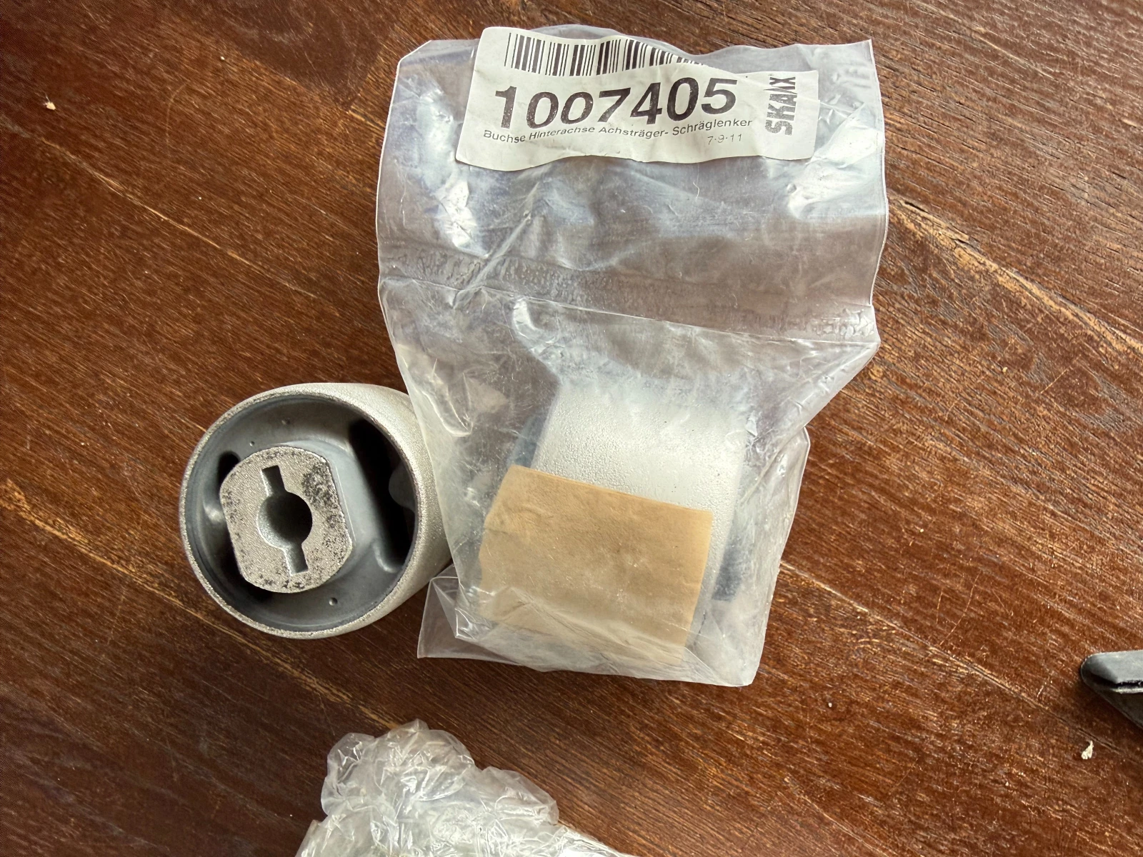 2 Тампона за задна ос Volvo XC70, V70, S60, S80