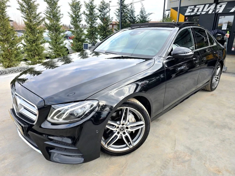 Mercedes-Benz E 220 D 4MATIC FULL AMG PACK ПАНОРАМА ЛИЗИНГ 100%, снимка 1 - Автомобили и джипове - 48999808