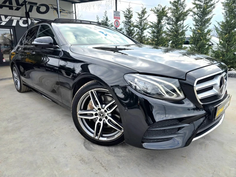 Mercedes-Benz E 220 D 4MATIC FULL AMG PACK ПАНОРАМА ЛИЗИНГ 100%, снимка 4 - Автомобили и джипове - 48999808