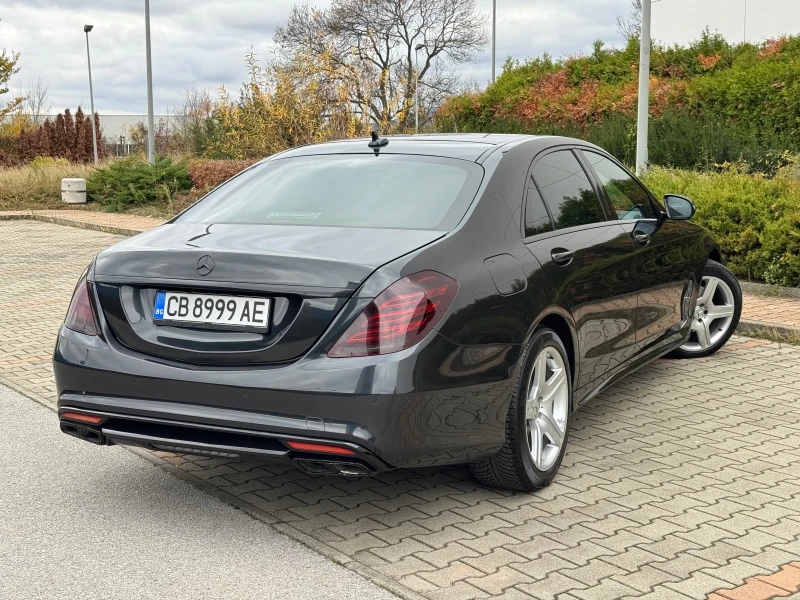Mercedes-Benz S 350 AMG/DISTR/CAMERA/4-MATIC/PANO/ПОДГРЕВ/ОБДУХ/ FUL!!, снимка 4 - Автомобили и джипове - 52486511