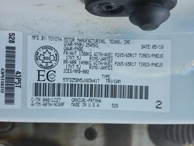 Toyota Tacoma * SR5 CREW CAB LONG BED * CARFAX * БЕЗ ПЪРВОНАЧАЛН, снимка 7 - Автомобили и джипове - 52701741