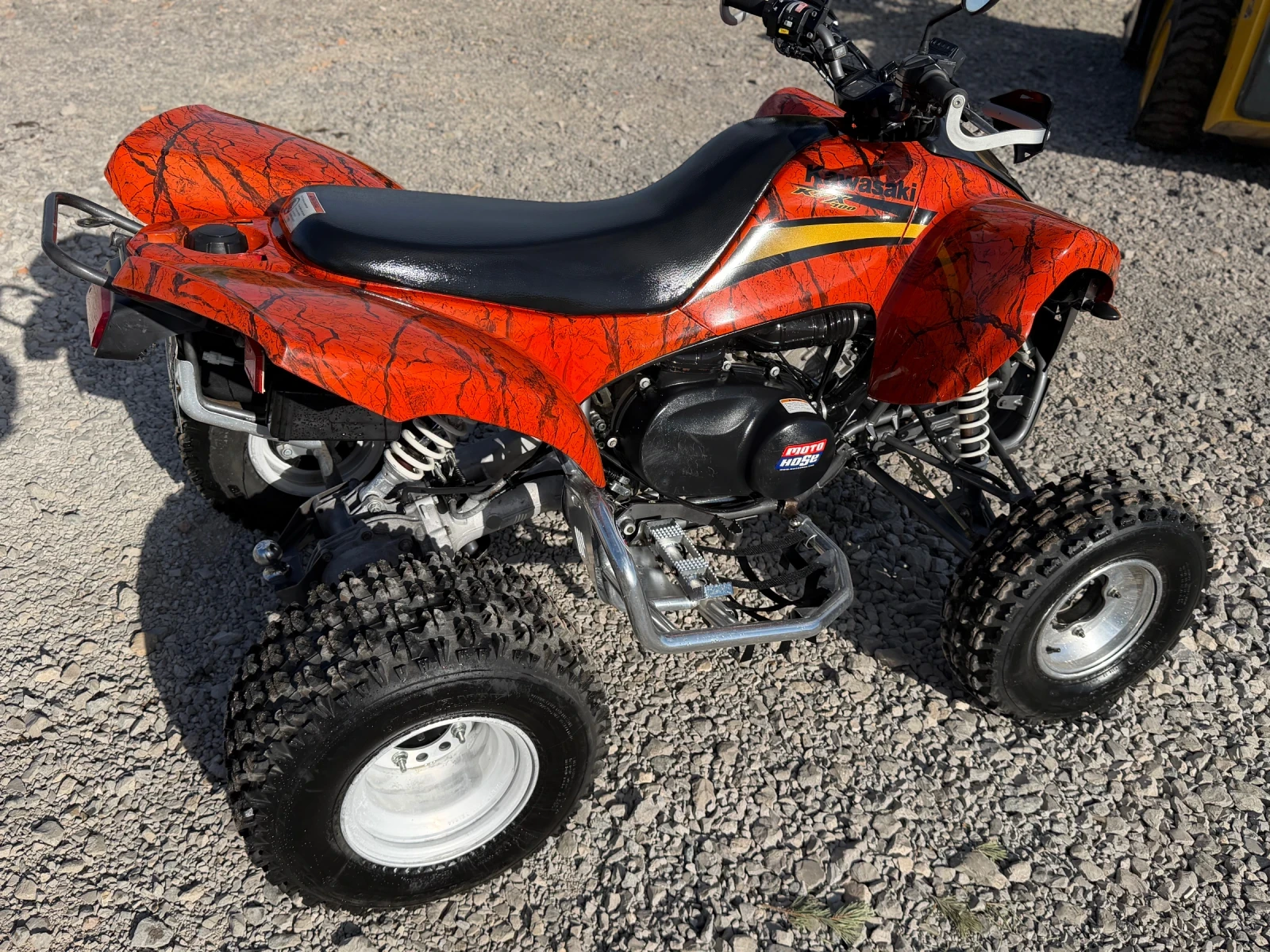 Kawasaki Kfx 700 ORANGE CRACK ��� �� �������� | Mobile.bg � ����������� 6