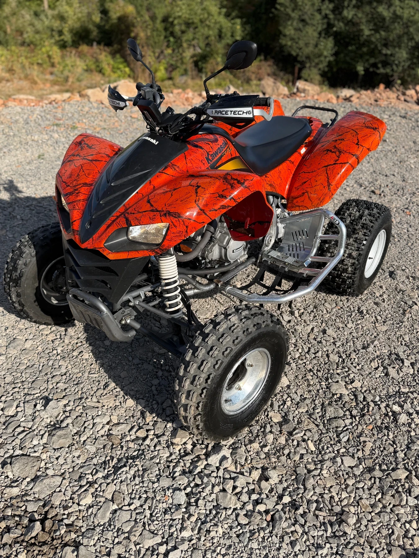 Kawasaki Kfx 700 ORANGE CRACK ��� �� �������� | Mobile.bg � ����������� 9