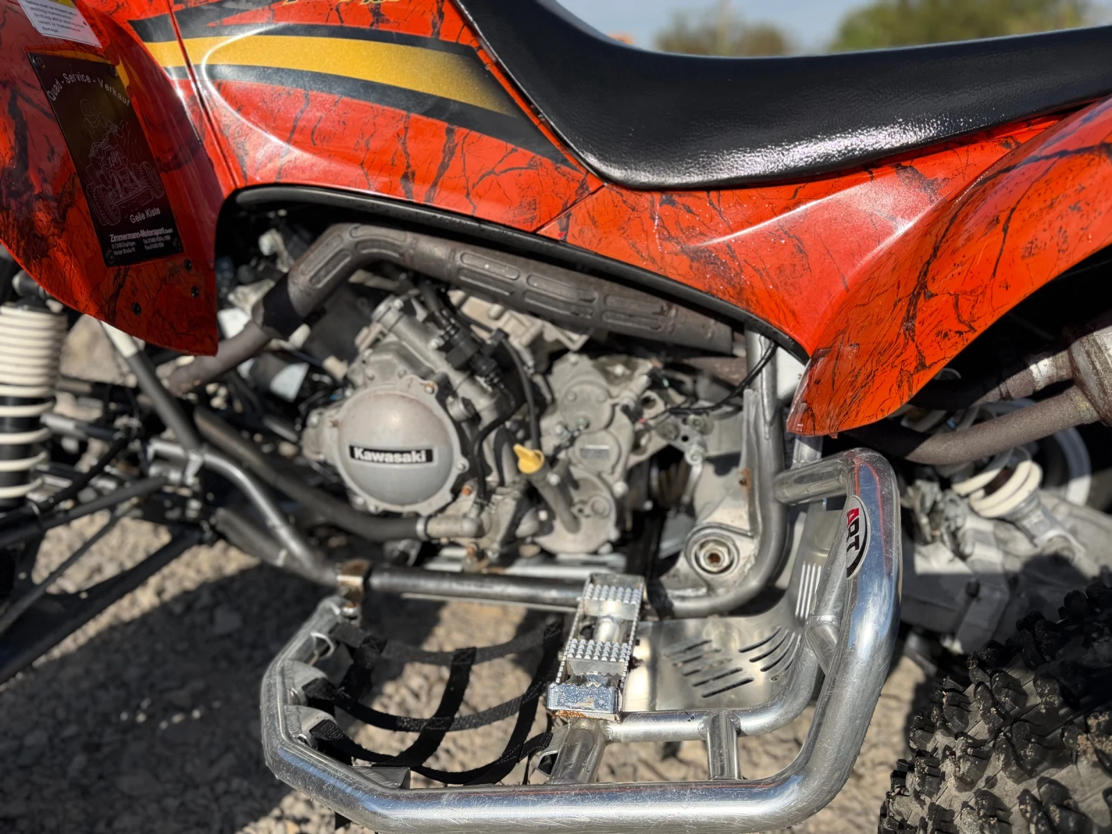 Kawasaki Kfx 700 ORANGE CRACK ��� �� �������� | Mobile.bg � ����������� 12
