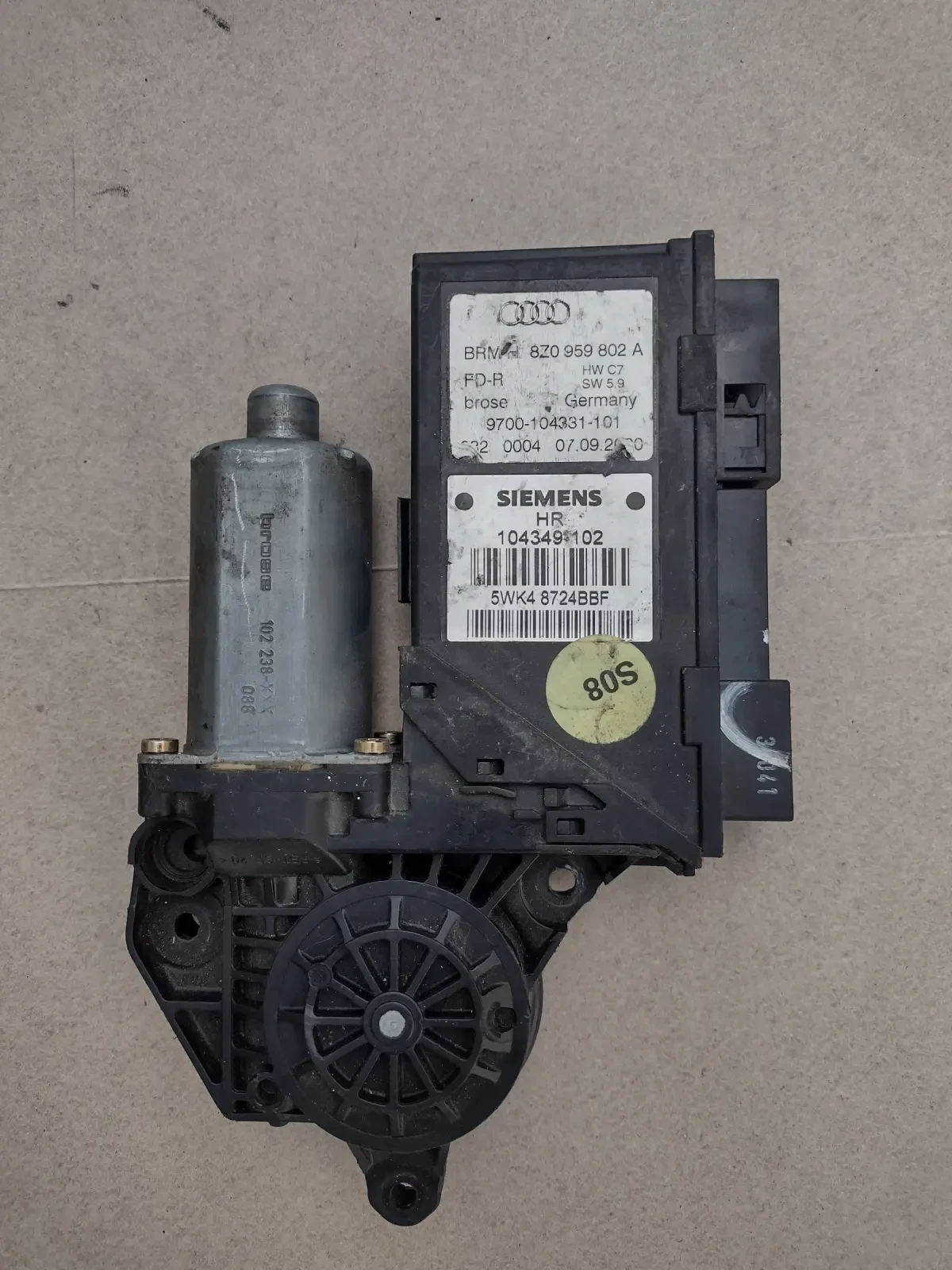 8Z0959802A        AUDI A2   5WK48724BBF  0130821766  | Mobile.bg   1