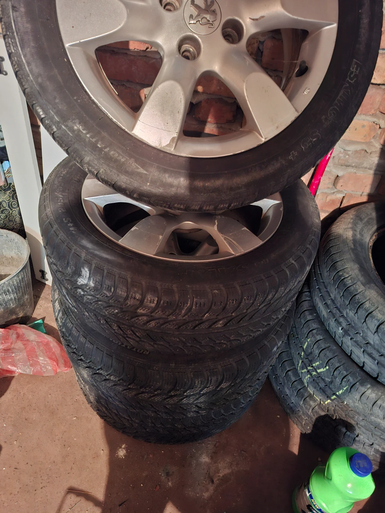 Гуми с джанти Sava 250/55R16, снимка 2 - Гуми и джанти - 55856666