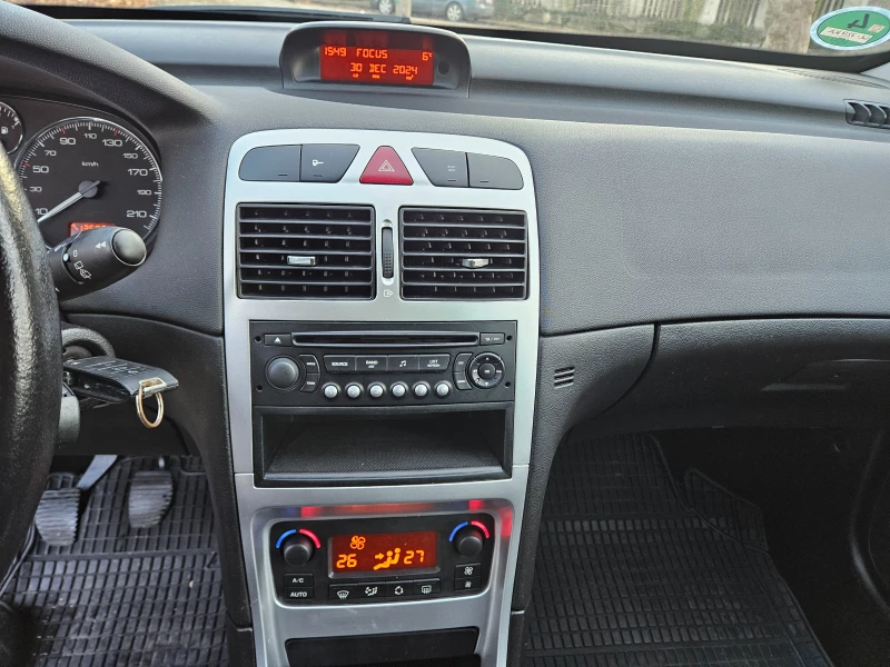 Peugeot 307 1.6HDI, TOP  , снимка 9 - Автомобили и джипове - 48501015