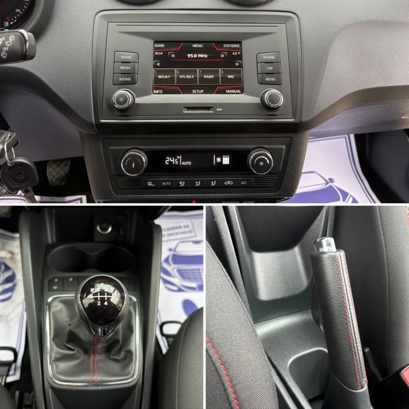 Seat Ibiza 1.4 TDI* 90кс* FR Line* Камера* EURO6B* , снимка 12 - Автомобили и джипове - 53226107