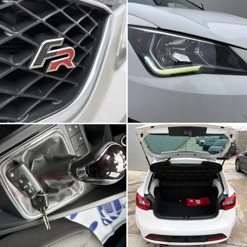 Seat Ibiza 1.4 TDI* 90кс* FR Line* Камера* EURO6B* , снимка 16 - Автомобили и джипове - 53226107