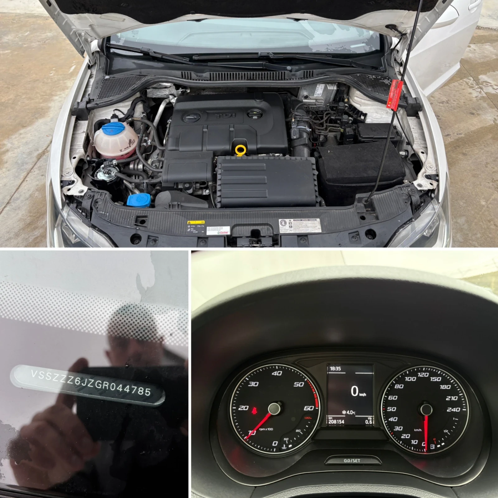 Seat Ibiza 1.4 TDI* 90��* FR Line* ������* EURO6B*  | Mobile.bg � ����������� 17