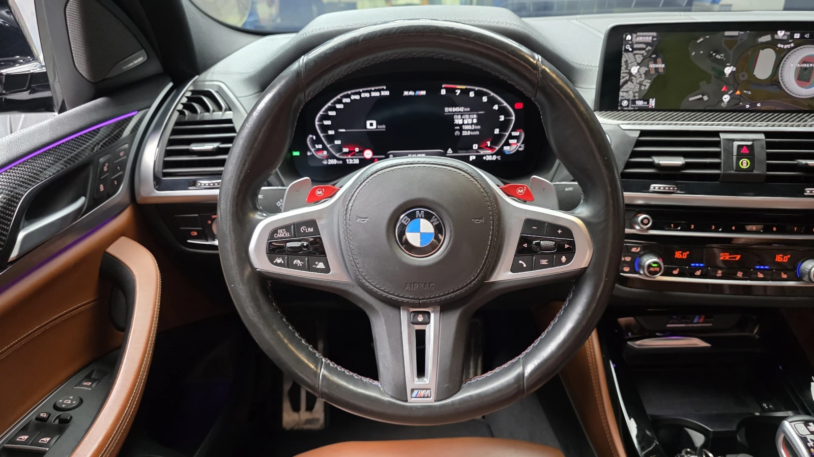 BMW X4 M* COMPETITON CARBON PK* 360* HUD* ОБДУХ* DIS* КРА, снимка 6 - Автомобили и джипове - 55478195