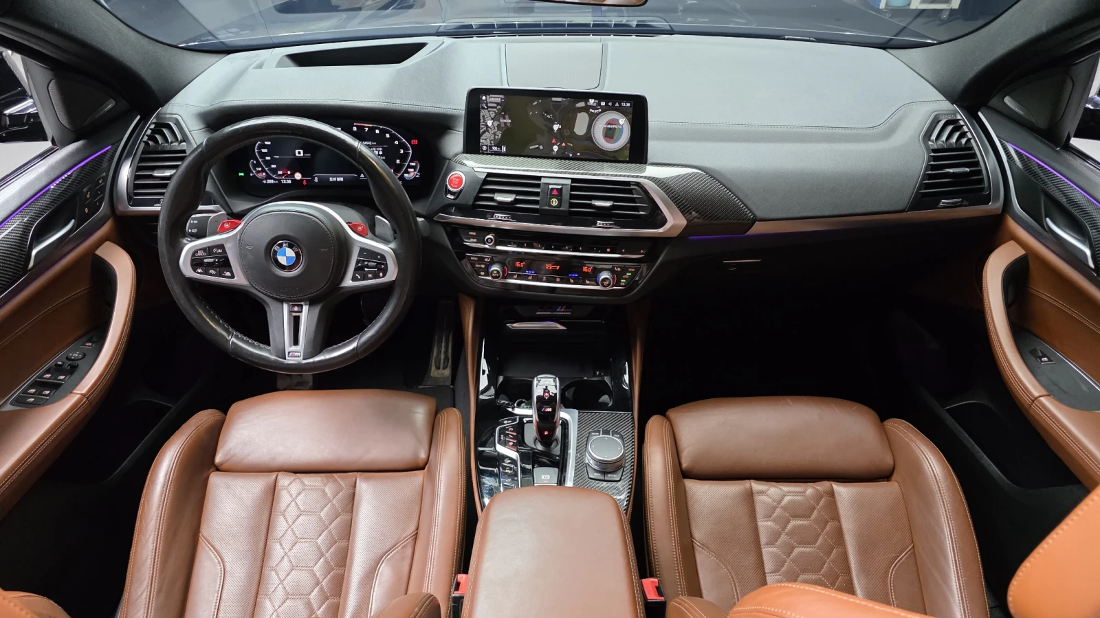 BMW X4 M* COMPETITON CARBON PK* 360* HUD* ОБДУХ* DIS* КРА, снимка 7 - Автомобили и джипове - 55478195