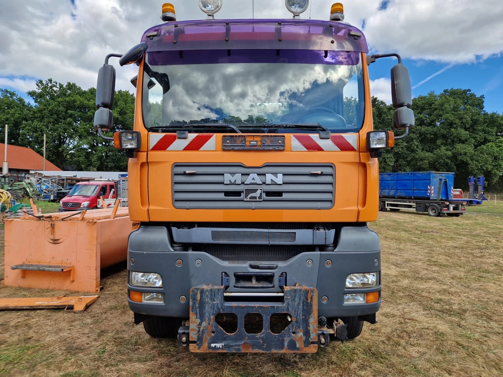 Man Tga 18.320 4X4  самосвал - изображение 3