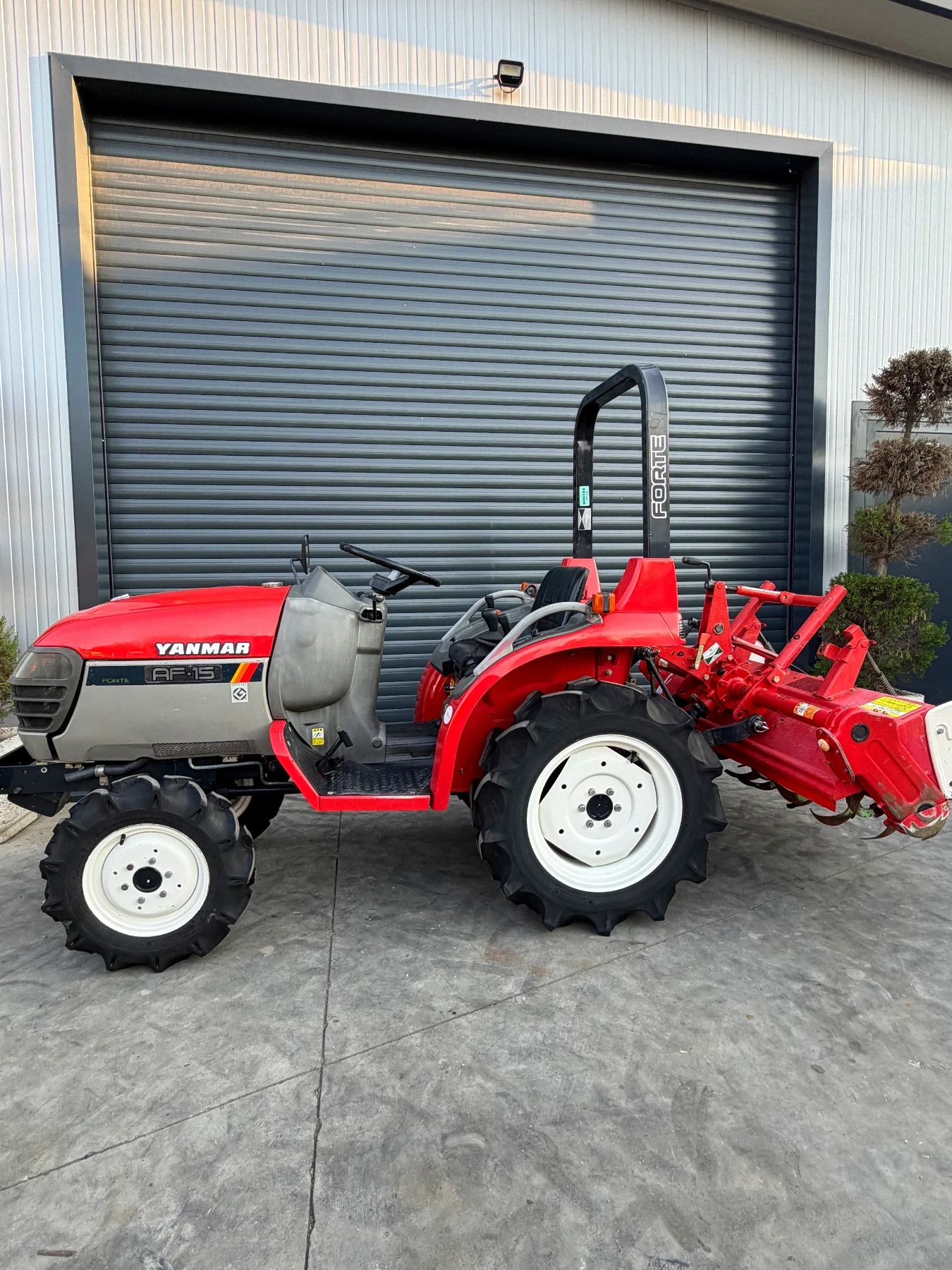Трактор Yanmar AF15 15кс., снимка 3 - Селскостопанска техника - 55639579