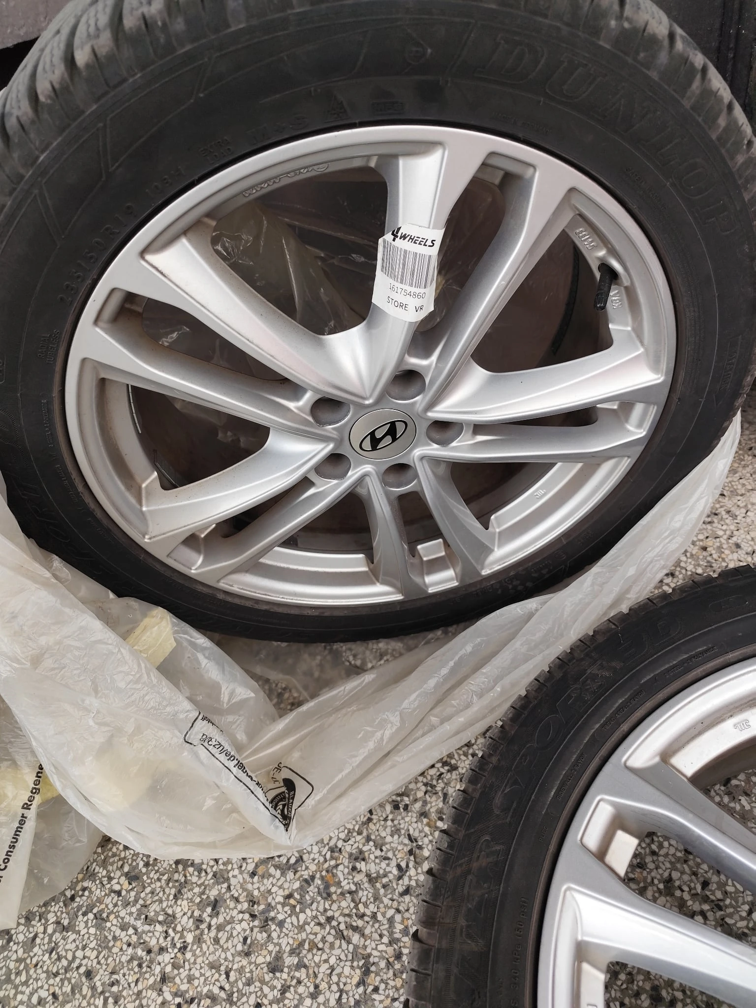 Гуми с джанти Dunlop 235/50R19, снимка 6 - Гуми и джанти - 55991934