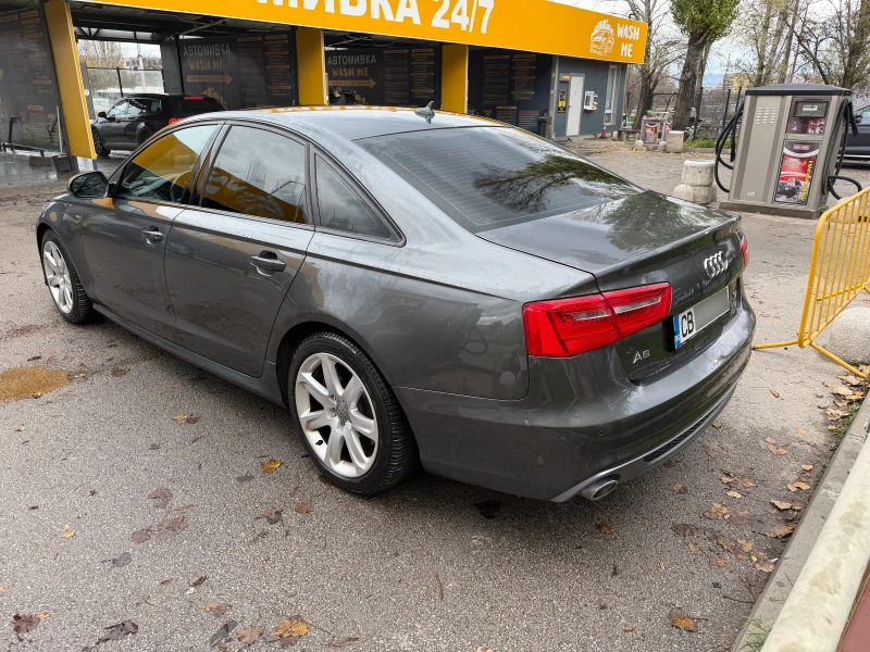 Audi A6 3.0 TDI S-Line/HeadUp/Каско, снимка 6 - Автомобили и джипове - 52652031