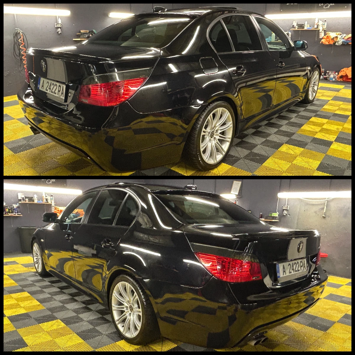BMW 523 2.5i = 177 к.с. = Нави = Shadow Line = М Спорт Пак - изображение 9