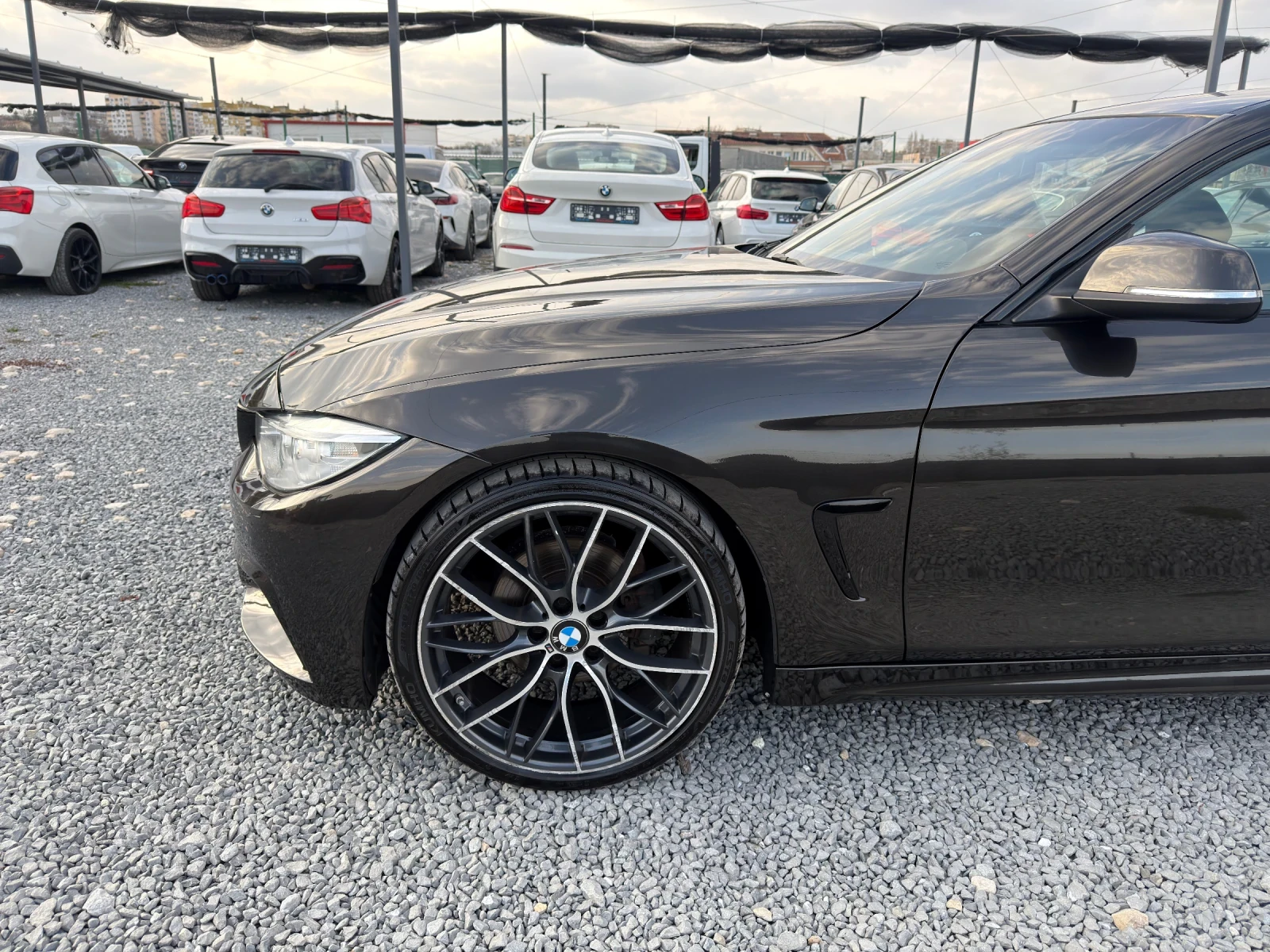 BMW 420 Уникален Цвят Кафяв М-sport Automat , снимка 12 - Автомобили и джипове - 53881775