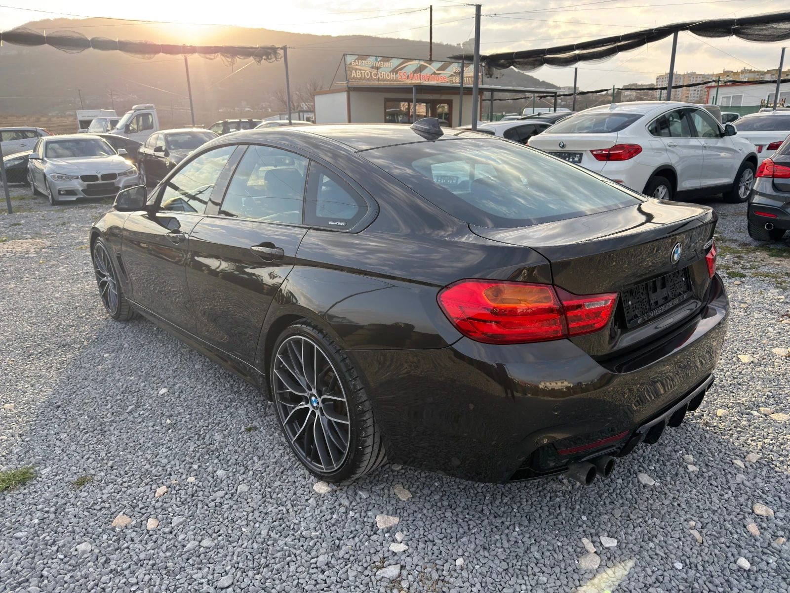 BMW 420 Уникален Цвят Кафяв М-sport Automat , снимка 14 - Автомобили и джипове - 53881775