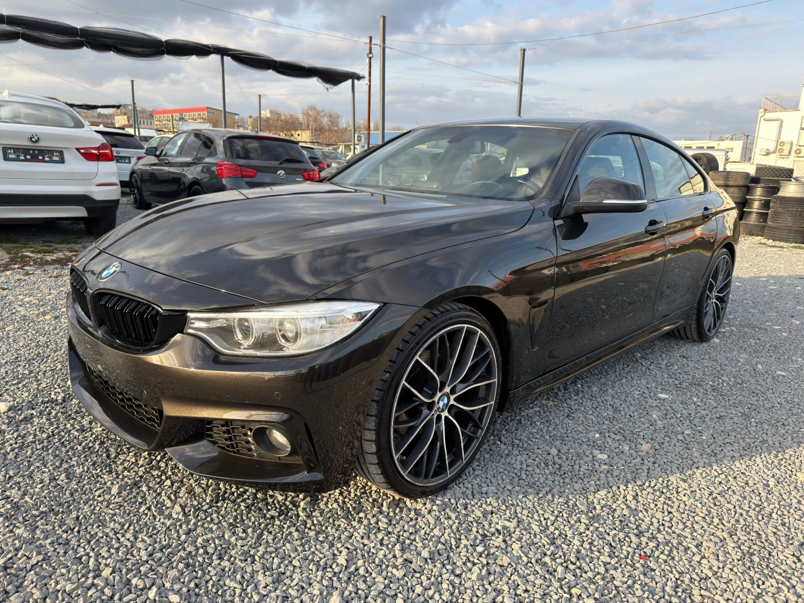 BMW 420 Уникален Цвят Кафяв М-sport Automat , снимка 7 - Автомобили и джипове - 53881775