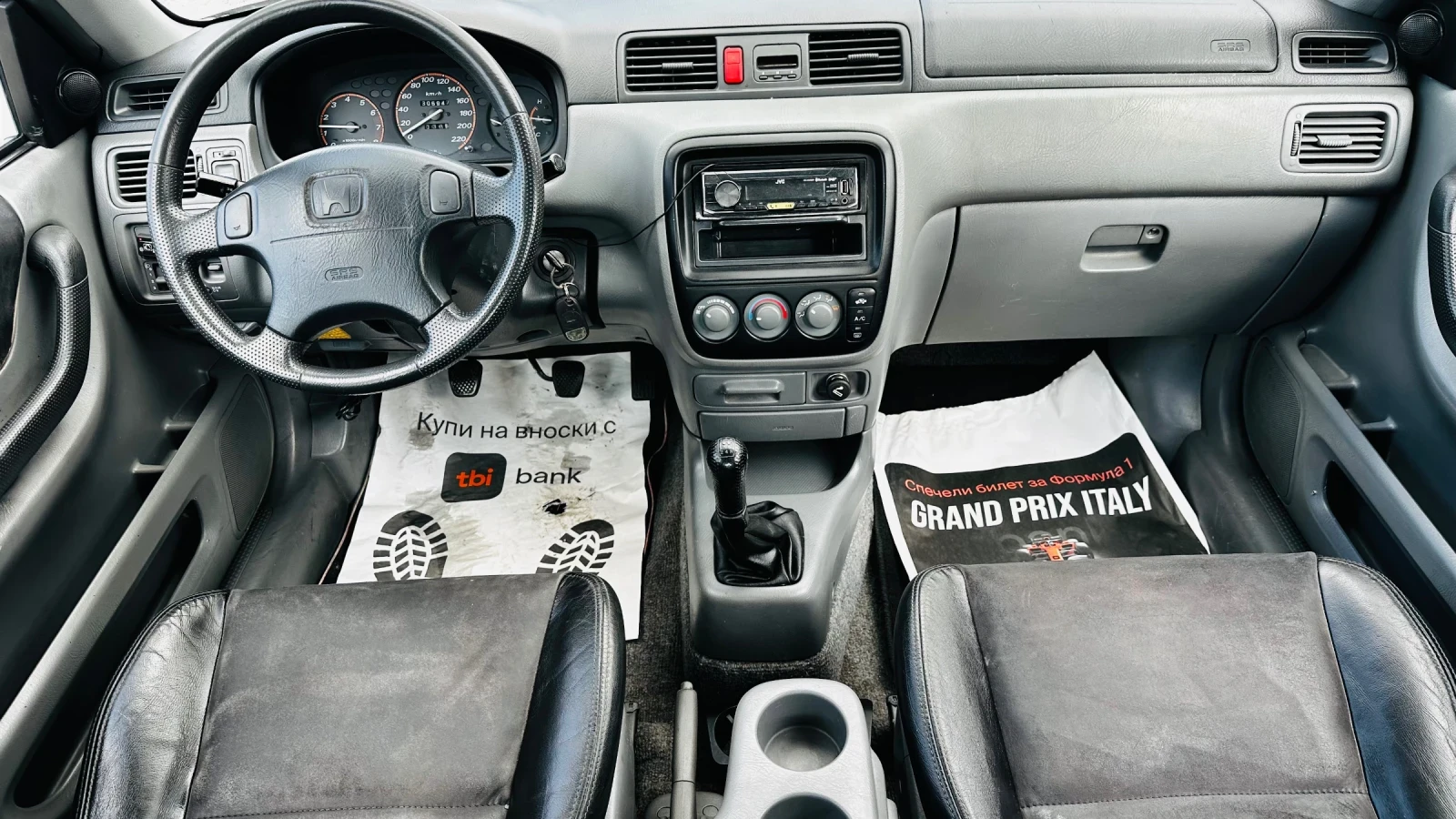 Honda Cr-v 2.0i-128к-газов-Италия 4х4, снимка 11 - Автомобили и джипове - 54429858