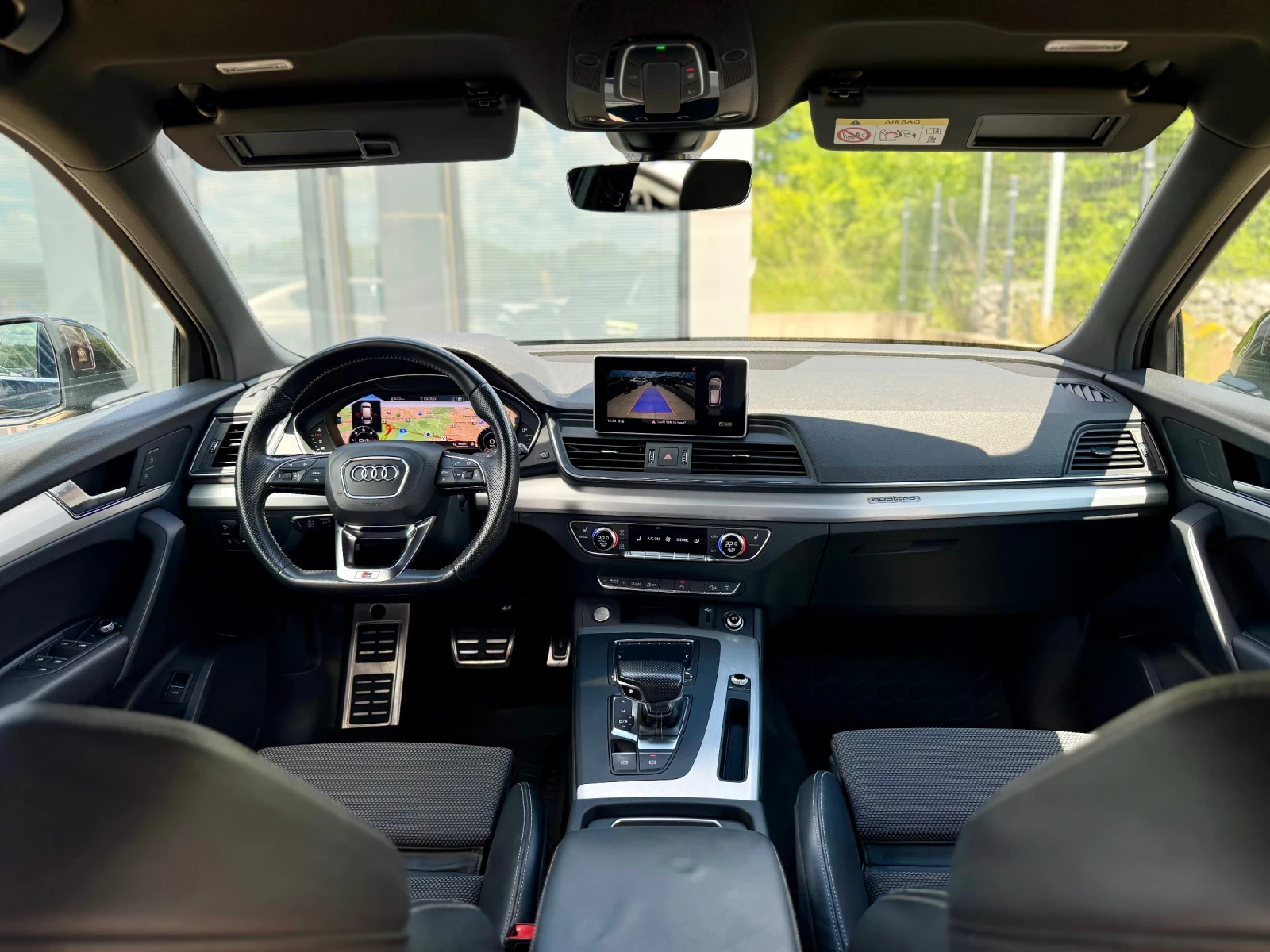 Audi Q5 S-LINE / 5.0TDI-286HP-4X4 / ПОДГРЕВ / DISTRONIC + , снимка 7 - Автомобили и джипове - 54922860
